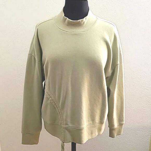 Knox Rose Mint Green Mock Turtleneck Top, Size Large, NWOT - Picture 2 of 8
